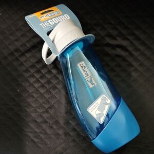 Kurgo The Gourd H2O Bottle & Bowl 24oz blue NEW Dog Walking Hiking Camping NWT